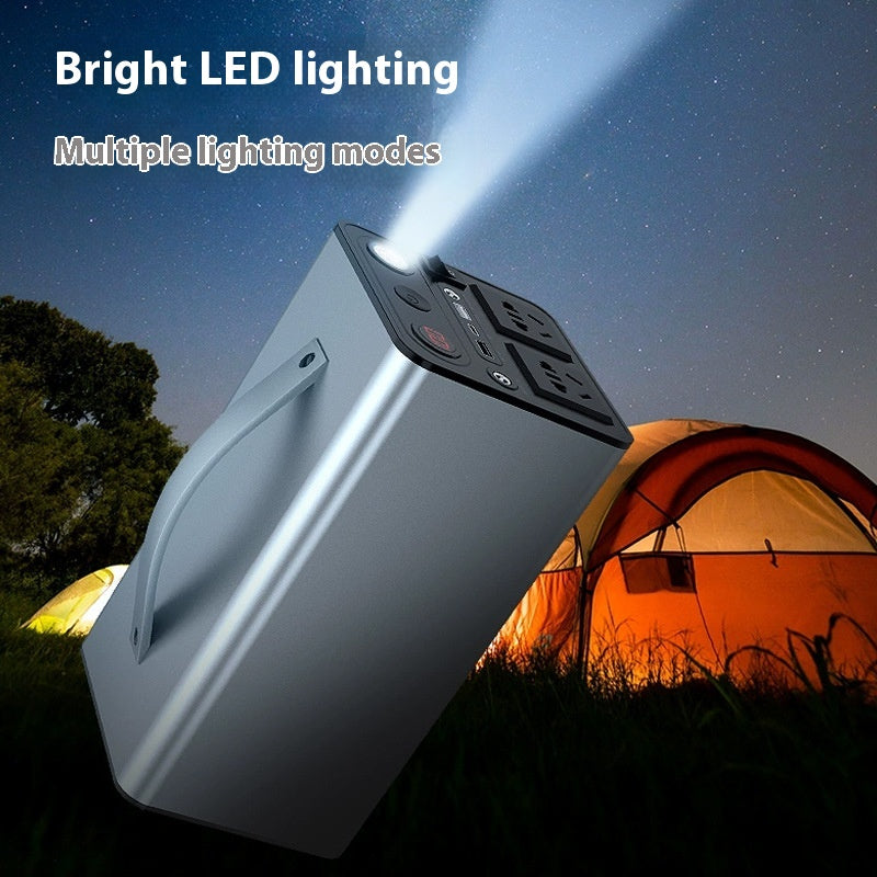 300W High Power Portable Home Solar Charger Energy Storage Outdoor Emergency Mobile Power Supply 220V CE Certified MPPT