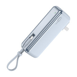 2025 New 5000mAh Portable Battery Charger 3 1 Power Banks Wall Charger Fast Type C Cable Display Feature Fast Charging Function