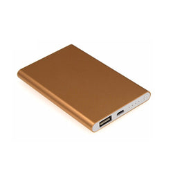 Portable 10000mAh Power Bank with Logo OEM Mini USB Charging Slim CE Certified 5V 1A Universal Charging for Mobile Phones