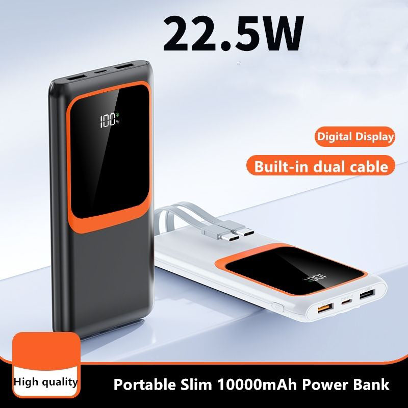 2025 New BHD ODM Powerbank Battery Charger 50000mah PD22.5W Dual-Direction Fast Charging Power Battery Box 10000mah