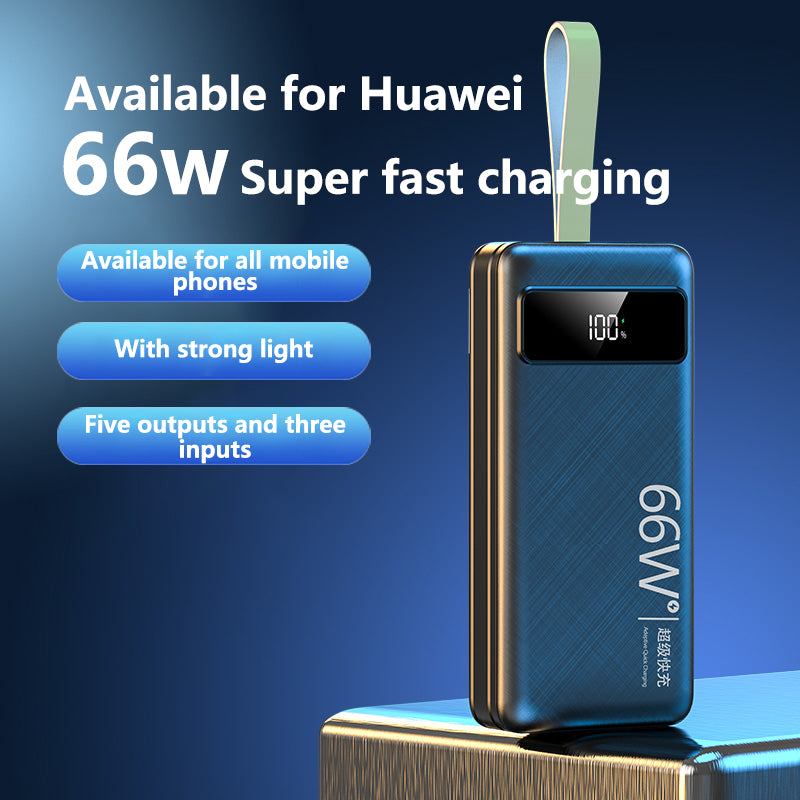 High Quality Power Supply Fast Quick Charge T158 Powerbank for Smart Phone Portable 30000mAh Power Battery for Travel Camping