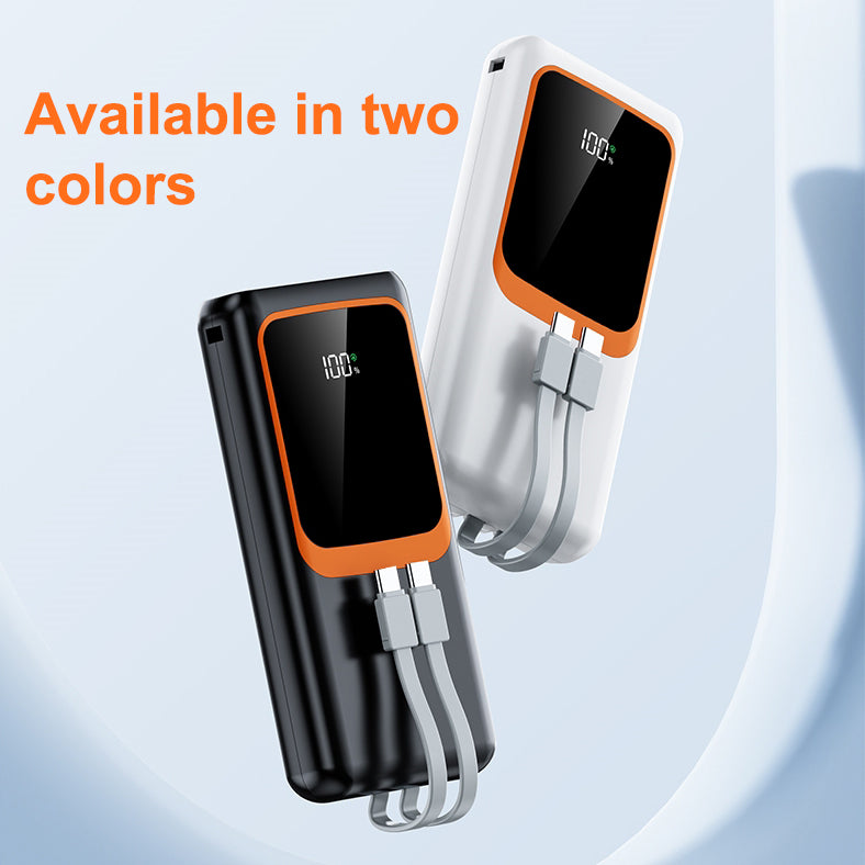 2025 New BHD ODM Powerbank Battery Charger 50000mah PD22.5W Dual-Direction Fast Charging Power Battery Box 10000mah