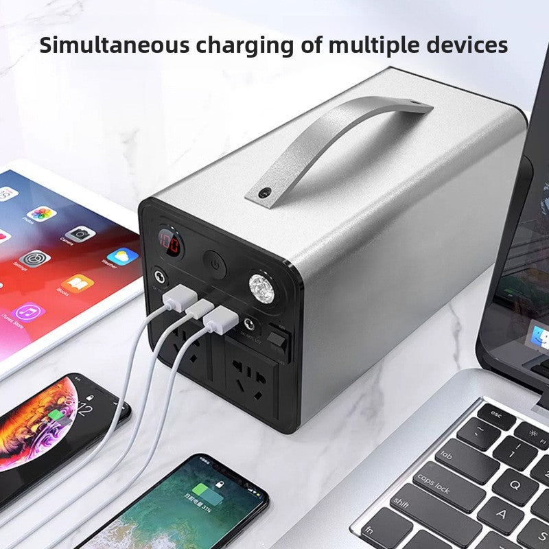 300W High Power Portable Home Solar Charger Energy Storage Outdoor Emergency Mobile Power Supply 220V CE Certified MPPT
