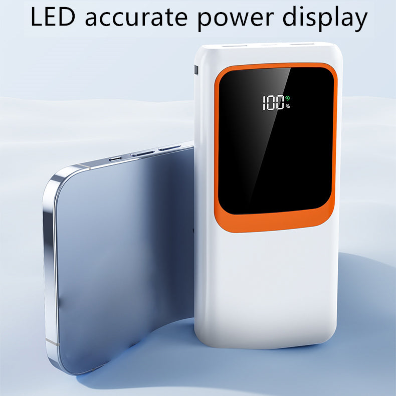 2025 New BHD ODM Powerbank Battery Charger 50000mah PD22.5W Dual-Direction Fast Charging Power Battery Box 10000mah