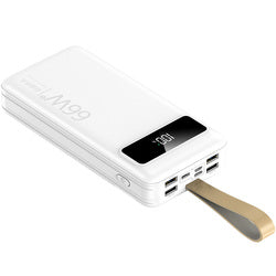 High Quality Power Supply Fast Quick Charge T158 Powerbank for Smart Phone Portable 30000mAh Power Battery for Travel Camping