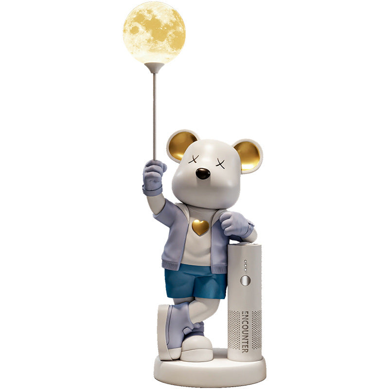 Violent Bear Ornament Living Room TV Cabinet Sofa Large Floor Decoration Piggy Bank Bluetooth Speaker Housewarming Gift